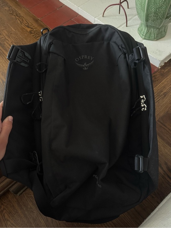 OSPREY Handbags - OSPREY Black Porter 46L Travel Backpack